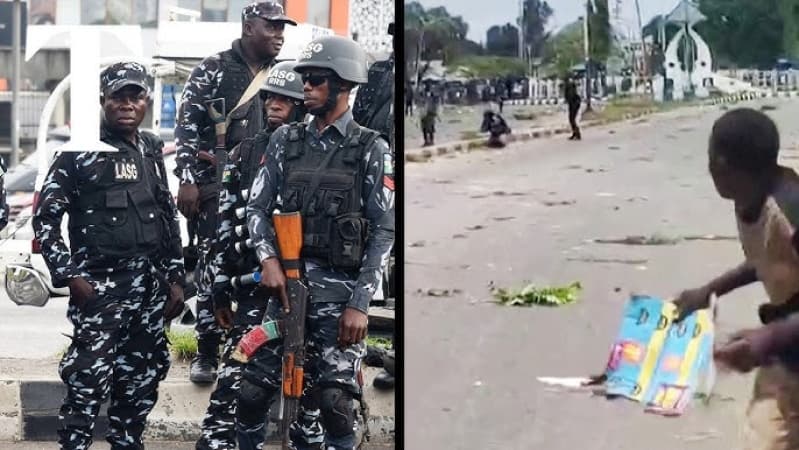 Three shot as police, youths clash in Lagos
