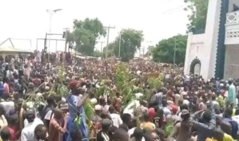 Sokoto residents protest rising insecurity, demand action over killings