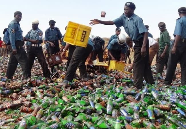 Kano Hisbah destroys 1,600 bottles of beer