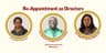 Re-Appointment: Profs. Dauda, Iwuagwu & Ogwezzy-Ndisika continue as directors of DLI, CI & ICE