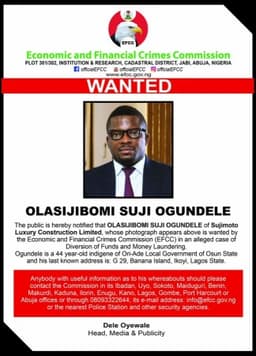EFCC declares Billionaire Businessman Sujimoto wanted over alleged money laundering