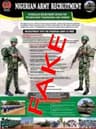 Nigerian Army debunks fake recruitment publication