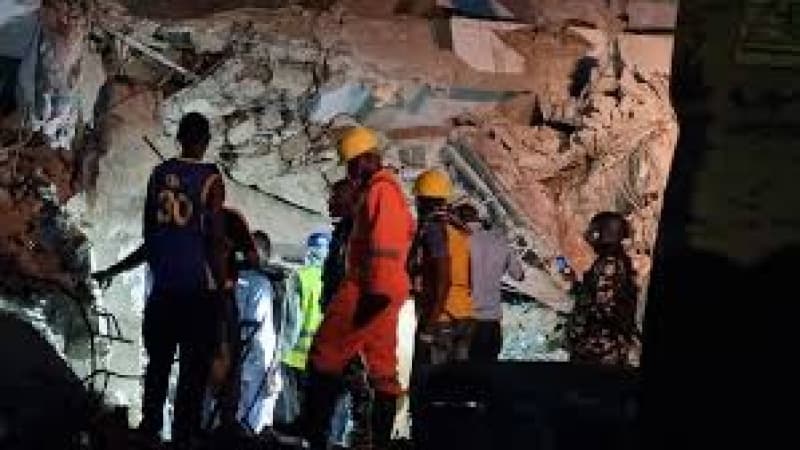 3 bodies recovered, 4 rescued from Yaba building collapse