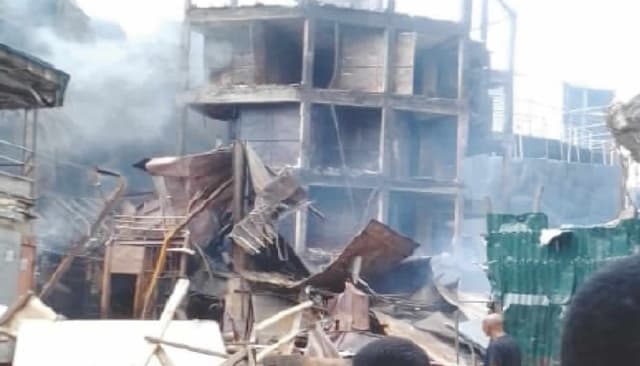 Afriland Towers fire death toll now 10; Tinubu, Sanwo-Olu, Obasa mourn