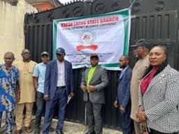 JUST IN: Lagos senior civil servants seal solidarity house over leadership tussle