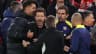Atletico Madrid manager Diego Simeone regrets clashing with Liverpool supporters at the end of their dramatic Champions League opener at Anfield - but says they were sparked by "insults".