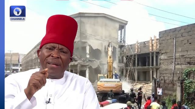 Trade Fair: Senator Umeh Slams Lagos Demolition As ‘Illegal Action’