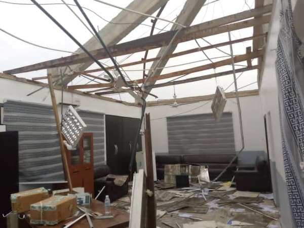 Windstorm damages UNICAL administrative block, group alleges cover-up