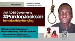 Lawyer Ogebe: Why deathrow inmate Sunday Jackson was not on the controversial mass presidential pardon list