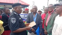 Police retirees protest contributory pension scheme, demand exit