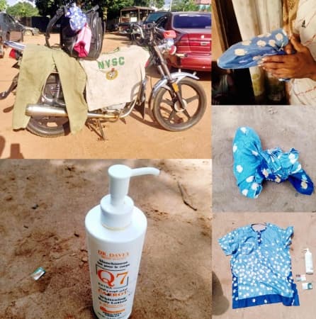 Police detain suspected armed robber dressed in NYSC uniform in Enugu