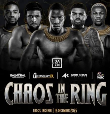 Chaos In The Ring II: Okolie, Adeleye set for first professional fights in Lagos