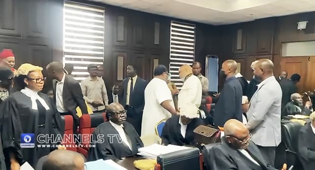 Court Adjourns Till Friday For Nnamdi Kanu To Open Defence After Lawyers Withdraw