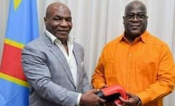 Mike Tyson describes DR Congo visit as ‘life-changing’ after meeting President Tshisekedi