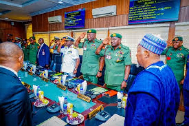JUST IN: Tinubu sacks Service Chiefs with immediate effect