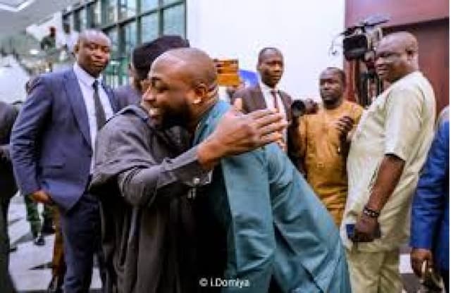 Fintiri hosts Davido ahead Yola Concert