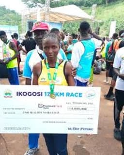 Ikogosi Marathon: Gyang, 19, wins N2m top price