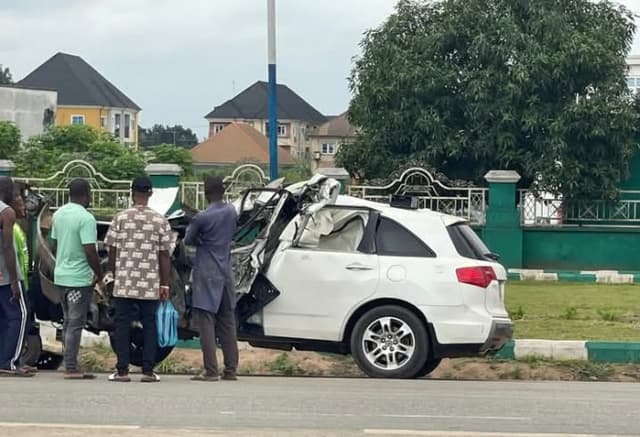 Tears, outrage as taskforce vehicle crushes two to death in Imo