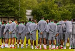 BREAKING: Super Eagles resume training after boycott over unpaid bonuses