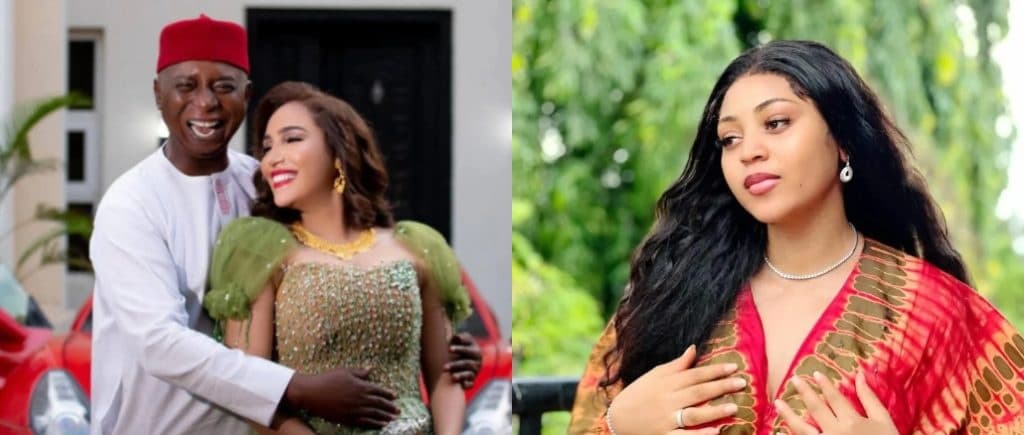 Regina Daniels slams co-wife, Laila Charani, over lesbianism claim