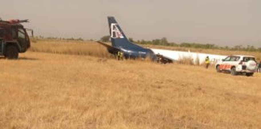 Abuja airport shut as private jet suffers tyre burst