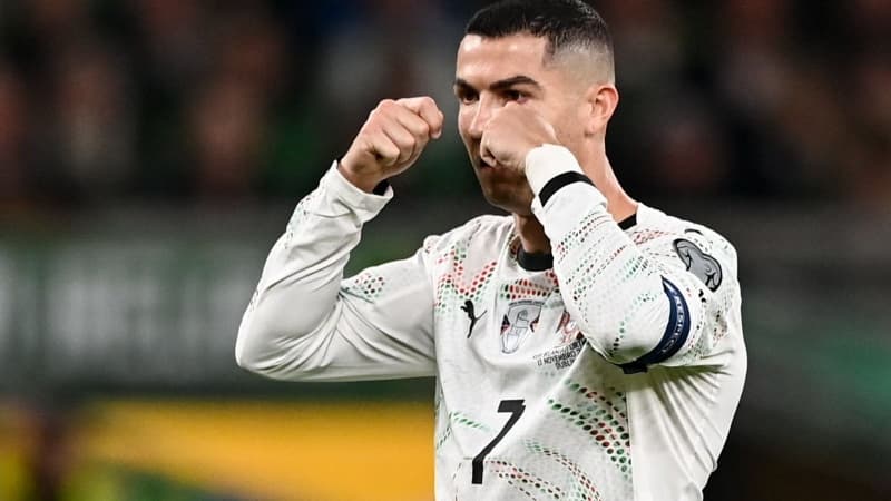 Cristiano Ronaldo sent off in Portugal's loss at Republic of Ireland in 2026 World Cup qualifying
