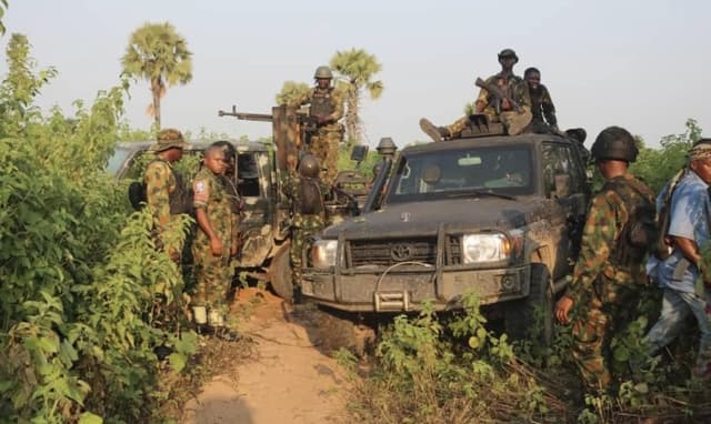 Troops neutralise terrorists, apprehend 14 suspects, rescue victims nationwide