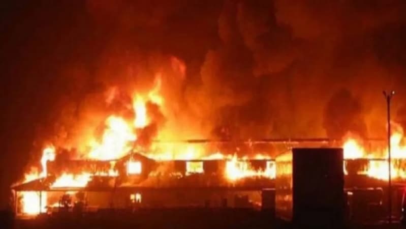 Property destroyed as fire guts Nnewi factory 