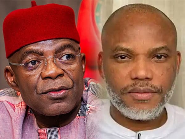 How Governor Otti made Nnamdi Kanu to laugh hard in Sokoto prison 