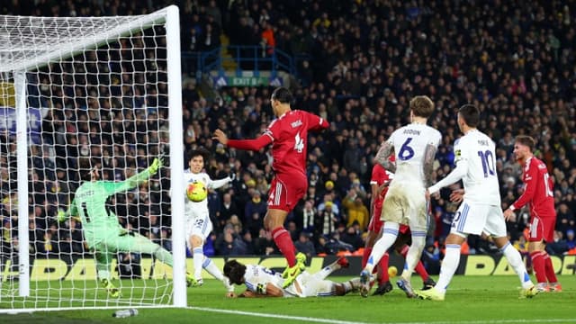Leeds' late leveller stuns Liverpool in six-goal thriller