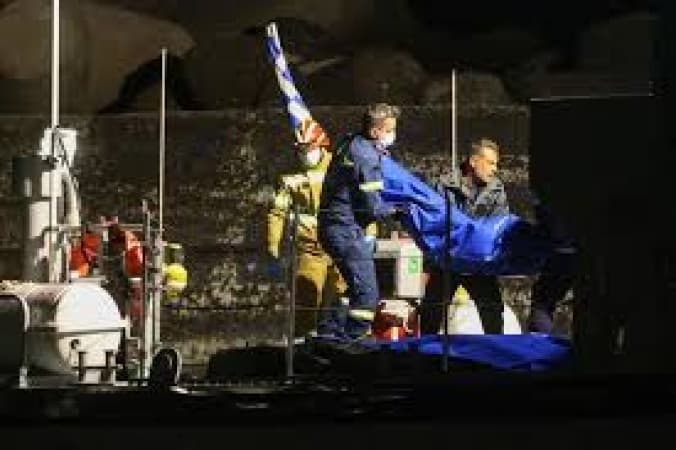 Bodies of 17 people found in boat off of Greece’s Crete