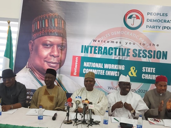 Turaki declares PDP united as 29 state chairmen validate leadership