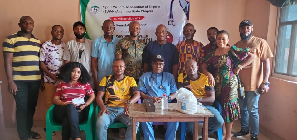 SWAN Anambra hosts 50 journalists for medical check as it kicks off 2025 end-of-year activities