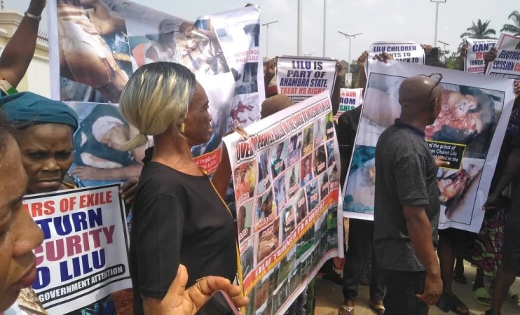 Anambra community protests killings, seeks Soludo’s intervention
