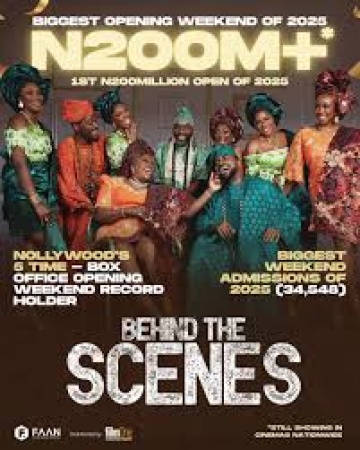 Funke Akindele’s ‘Behind The Scenes’ crosses N200 million in opening weekend
