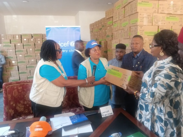 UNICEF hands over 2,832 cartons of nutrition supplements to Ebonyi Govt.