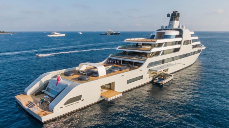 Meet billionaires who run their global empires not from boardrooms but from megayachts in the Mediterranean