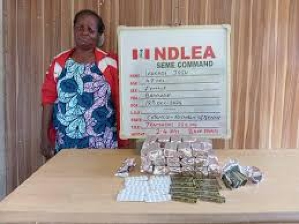 NDLEA arrests female drug kingpin, intercepts 23.50kg cocaine in Lagos