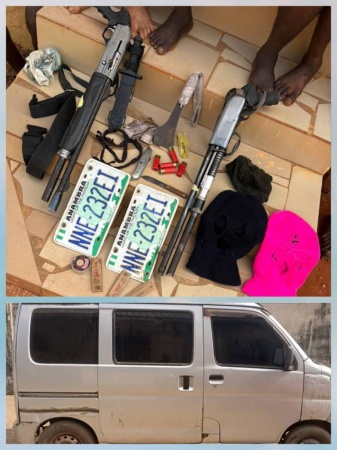 Police nab 5 suspected robbers posing as vigilantes in Anambra