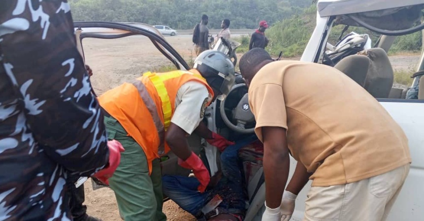 Imo: Two die as bicycle rams into vehicle