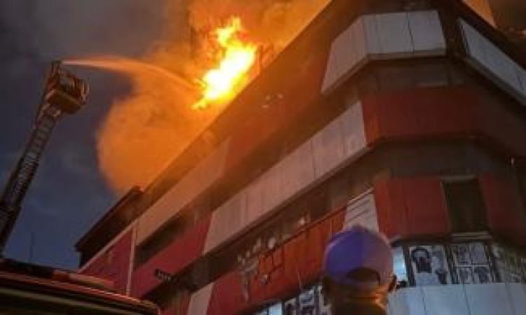 Fire guts 25-storey Great Nigeria Insurance House in Lagos