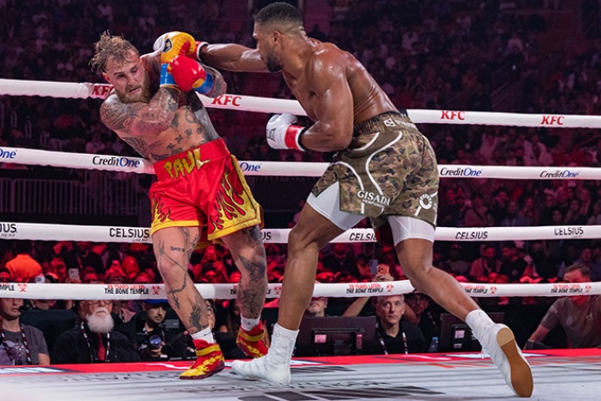 Netflix announces viewership figures for Jake Paul vs. Anthony Joshua