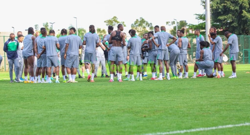 AFCON: Super Eagles train behind closed doors ahead of Tunisia clash