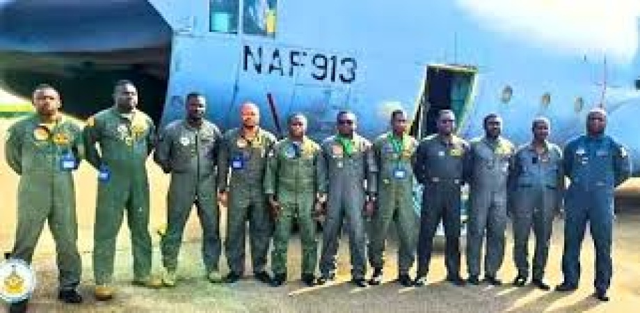 NAF C-130 aircraft touches down in Portugal for maintenance