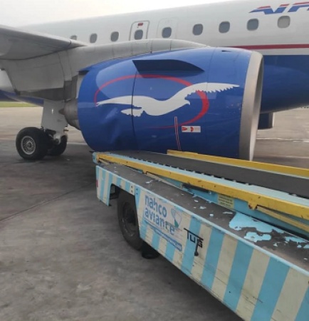 NAHCO equipment damages Air Peace aircraft, disrupts flight operations