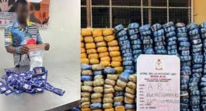 NDLEA arrests ex-convict, 3 others over UK-bound cocaine consignments