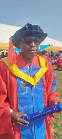 NIPR hails Arise Correspondent on his PhD Degree