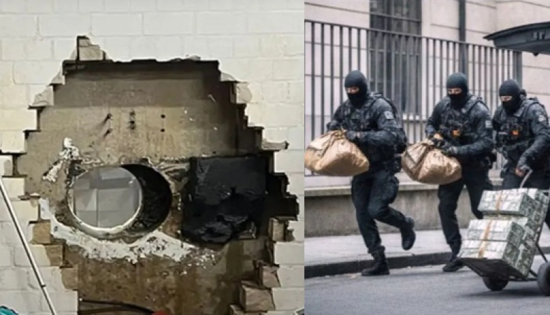 Thieves use drill to steal €30m in German bank heist