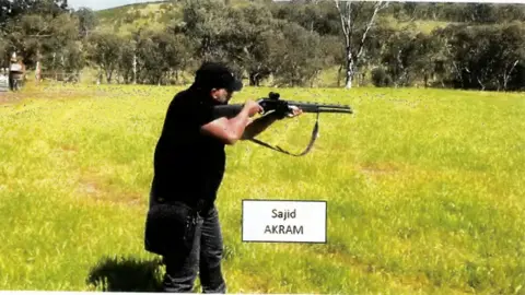 Bondi gunmen threw explosives at start of attack and practised shooting weeks before, police allege