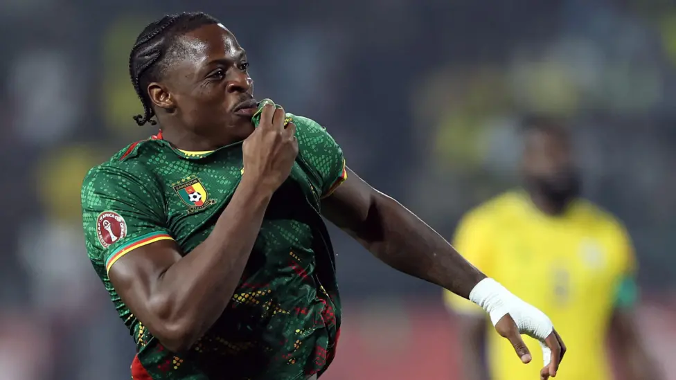 Cameroon open Afcon with win after Etta Eyong strike